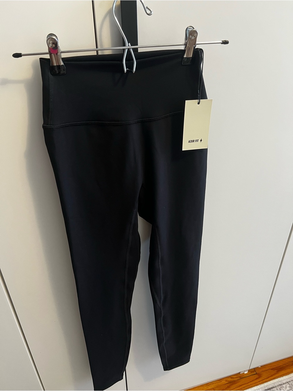 Black High-Waist Women's Leggings
